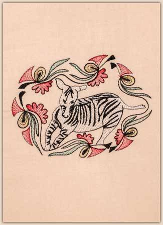 BFC1193 Decorative Elements Series Filled Zebras