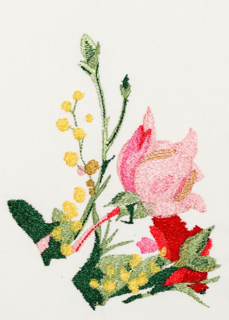 BFC1205 Large Watercolor Bouquet