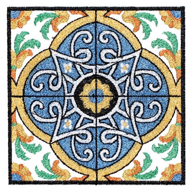 BFC1214 QIH-Turkish Tile Squares