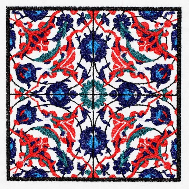 BFC1214 QIH-Turkish Tile Squares