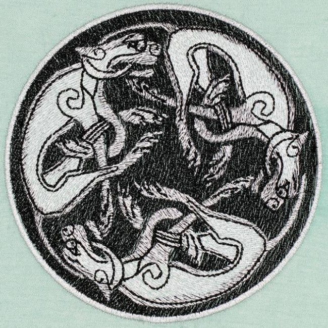 BFC1216 QIH-Celtic Quilt Circles