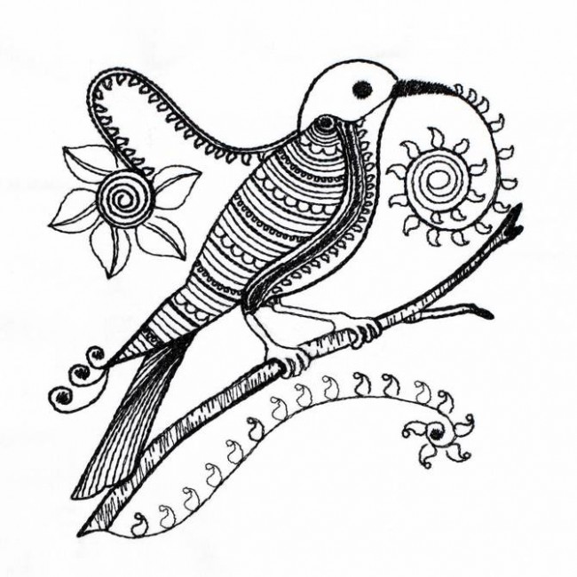 BFC1217 Blackwork Birds 04