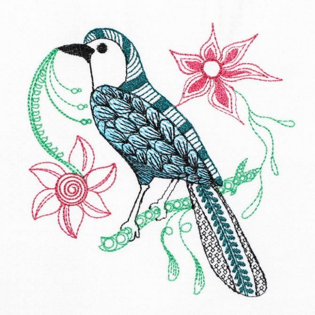 BFC1218 Decorative Elements Series Filled Birds