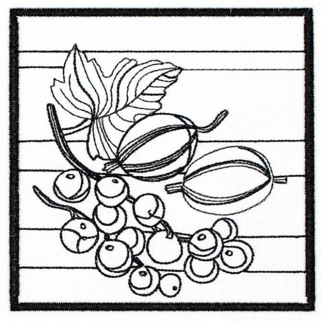 BFC1227 QIH Stained Glass Fruit Blocks
