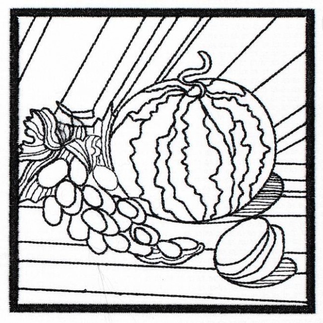 BFC1227 QIH Stained Glass Fruit Blocks