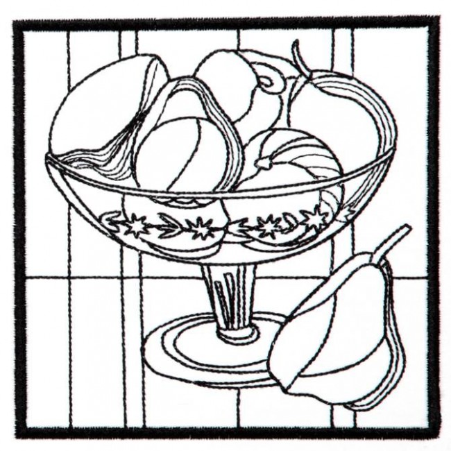 BFC1233 QIH Stained Glass Fruit Blocks II