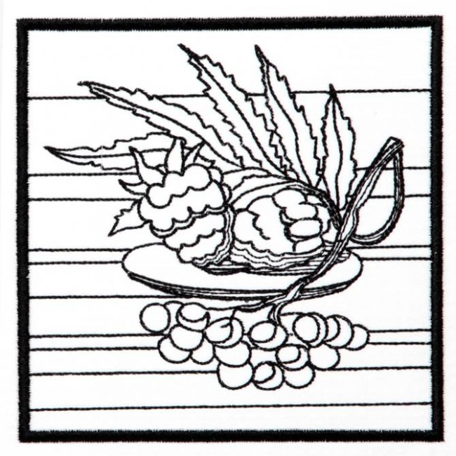 BFC1233 QIH Stained Glass Fruit Blocks II