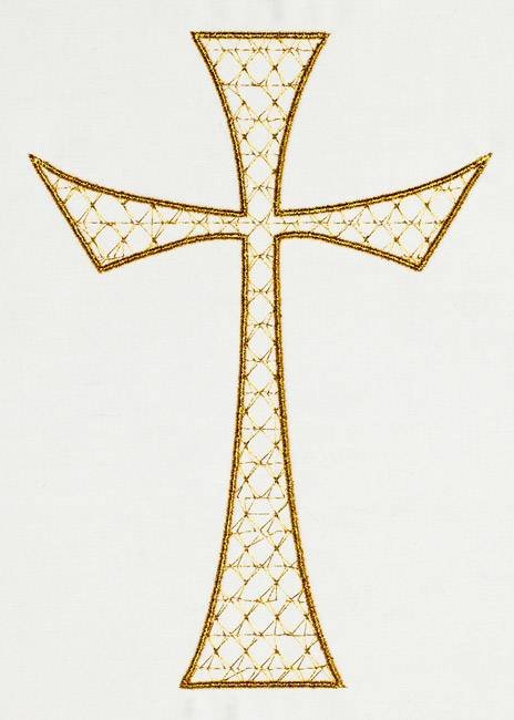 BFC1238 Goldwork Crosses