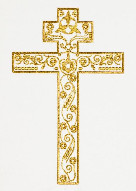 BFC1238 Goldwork Crosses