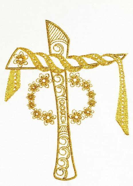BFC1238 Goldwork Crosses