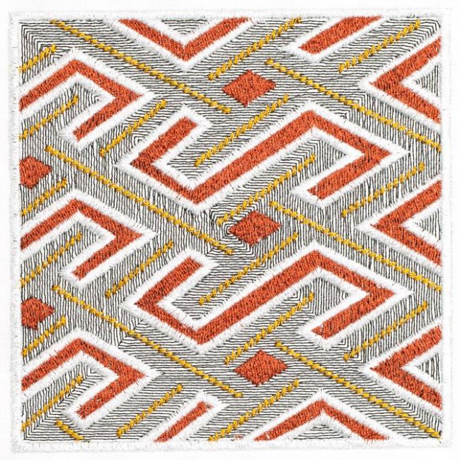 BFC1240 QIH- African Textile Squares