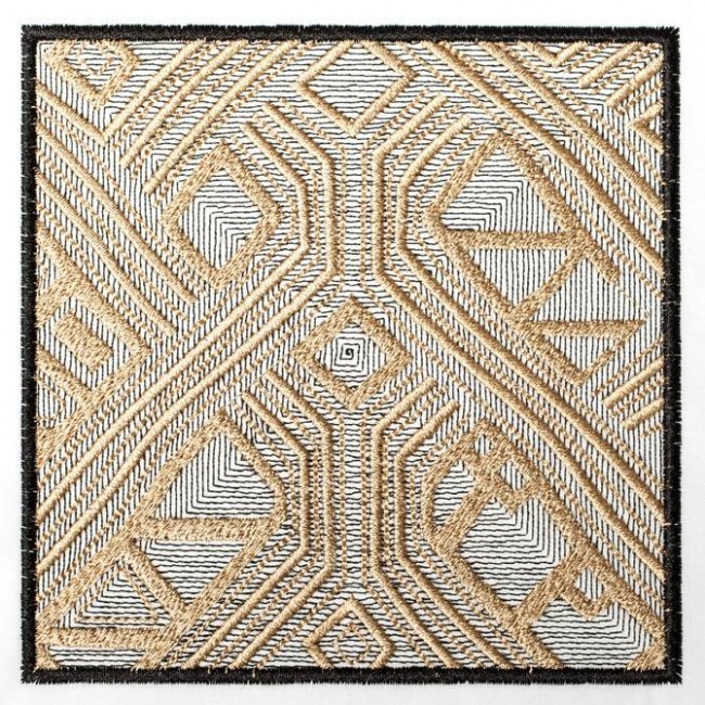 BFC1244 QIH- African Textile Squares II