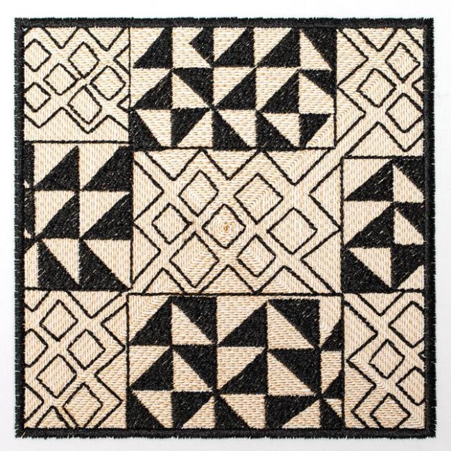 BFC1244 QIH- African Textile Squares II