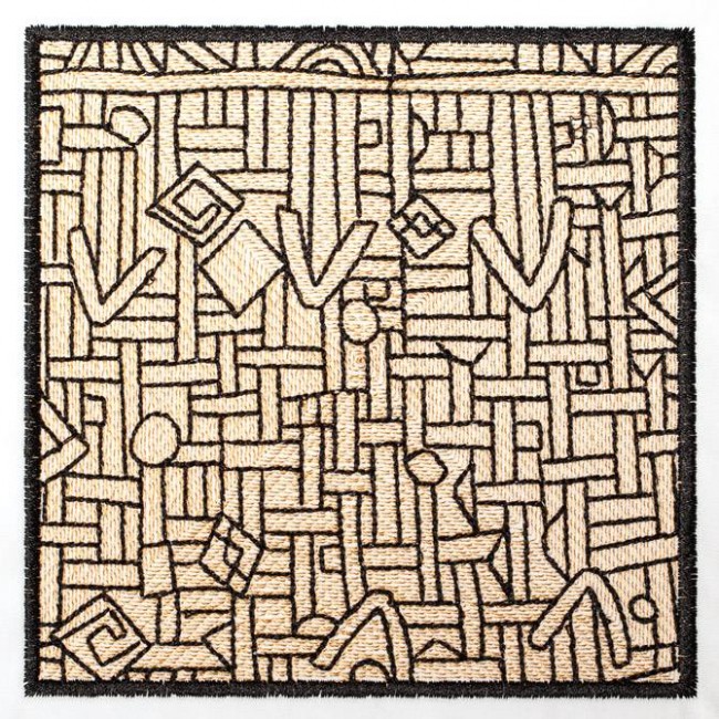 BFC1244 QIH- African Textile Squares II