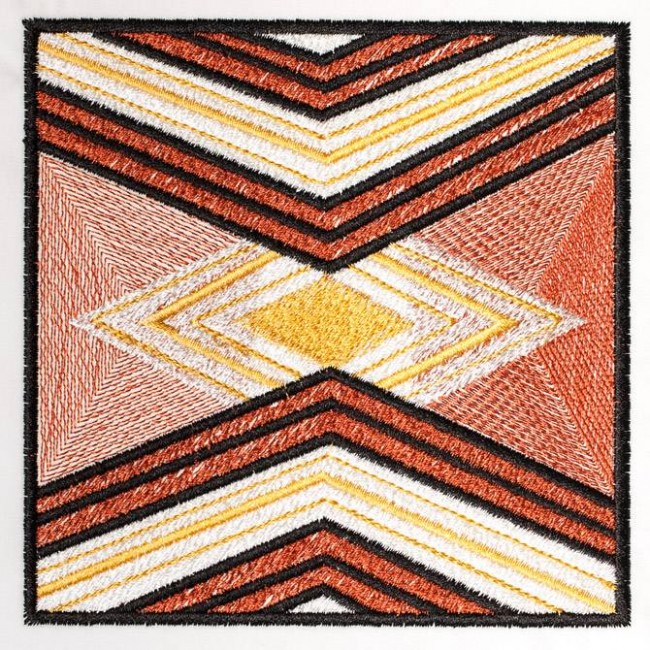 BFC1244 QIH- African Textile Squares II