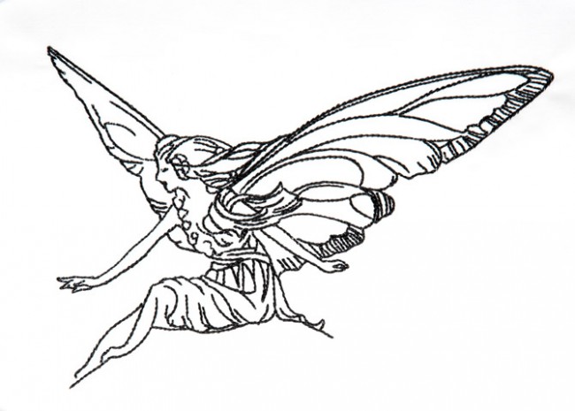 BFC1245 Blackwork Fairies II