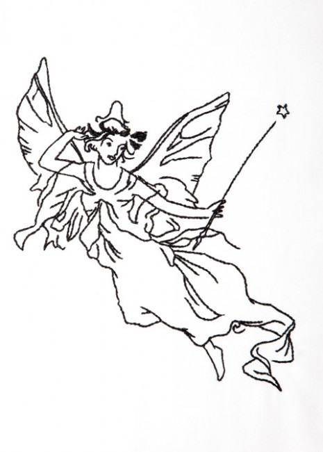 BFC1245 Blackwork Fairies II