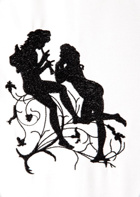 BFC1245 Blackwork Fairies II