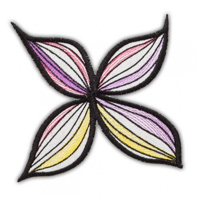 BFC1246 Applique Elements - Flowers and Leaves