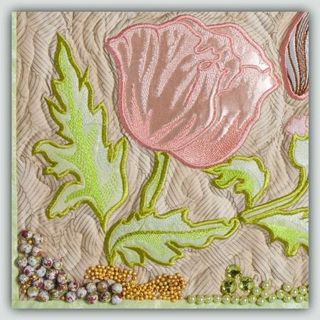 BFC1246 Applique Elements - Flowers and Leaves