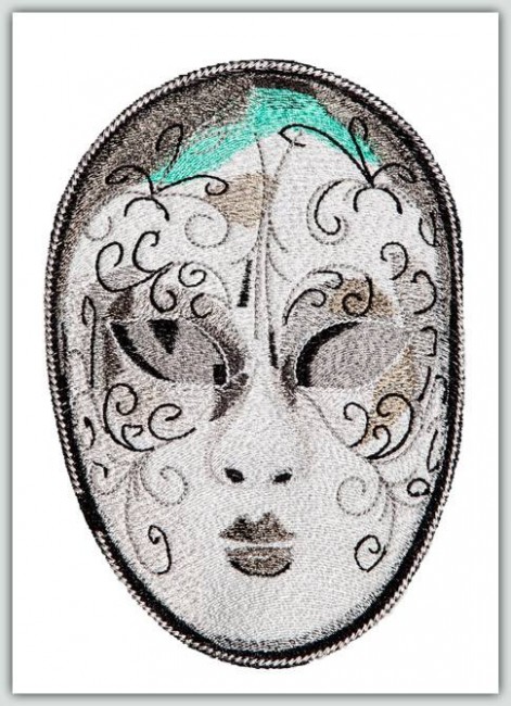BFC1247 Three Dance Masks V