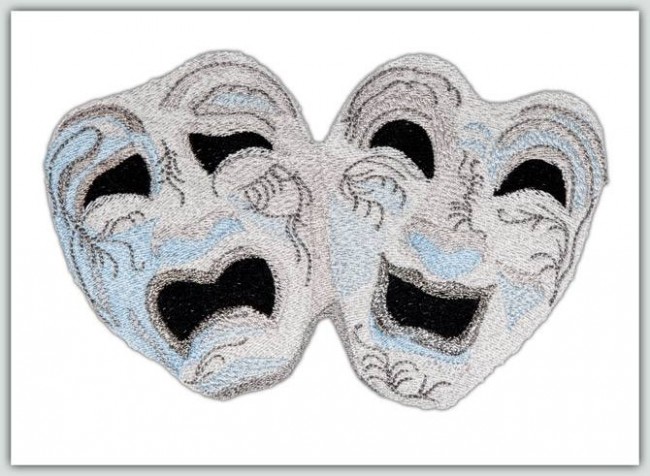 BFC1247 Three Dance Masks V