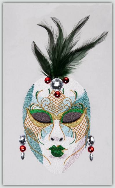 BFC1247 Three Dance Masks V