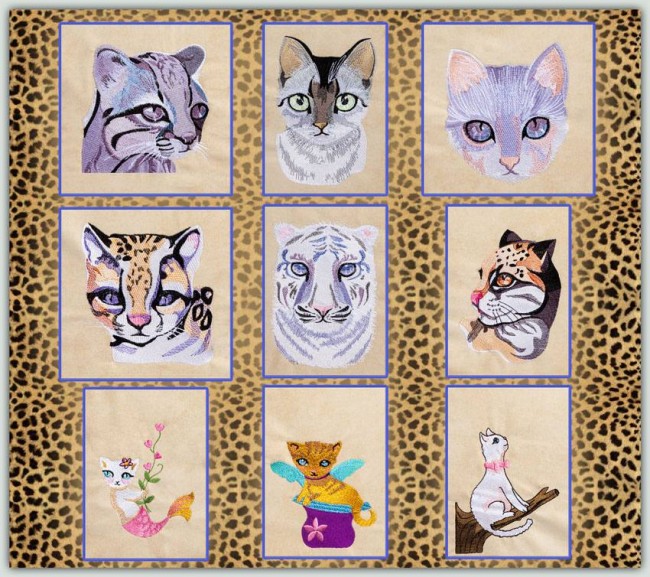 BFC1252 Ching Chou's Fanciful Cats
