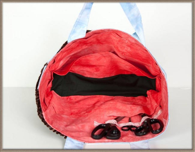 BFC1256 Cottage on the Hill Tote Bag