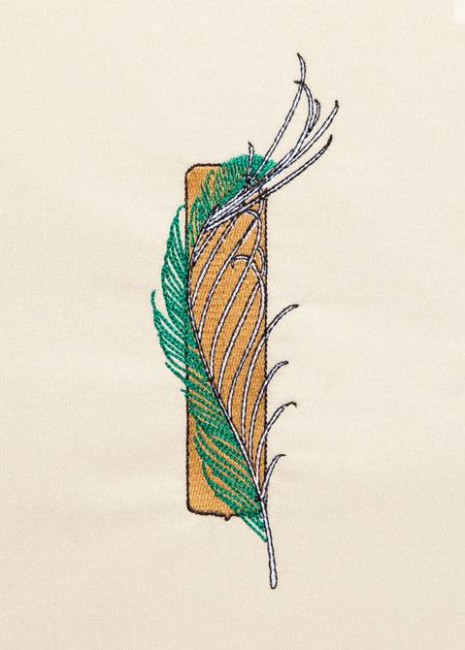 BFC1267 Sophisticated Feathers Handbag & Designs
