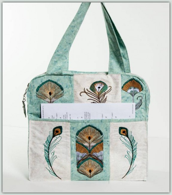 BFC1267 Sophisticated Feathers Handbag & Designs