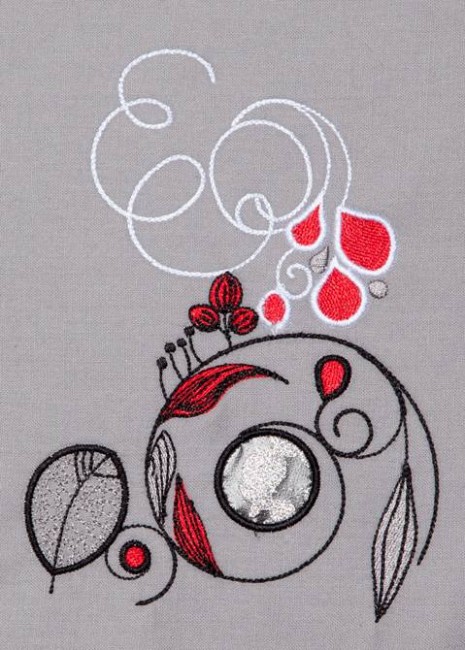 BFC1270 A Touch of Red Handbag