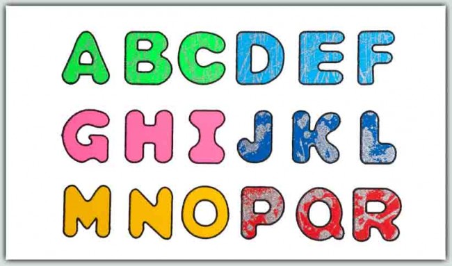 BFC1277 Alphabet Gone Crazy