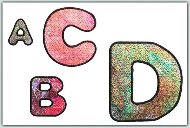 BFC1277 Alphabet Gone Crazy