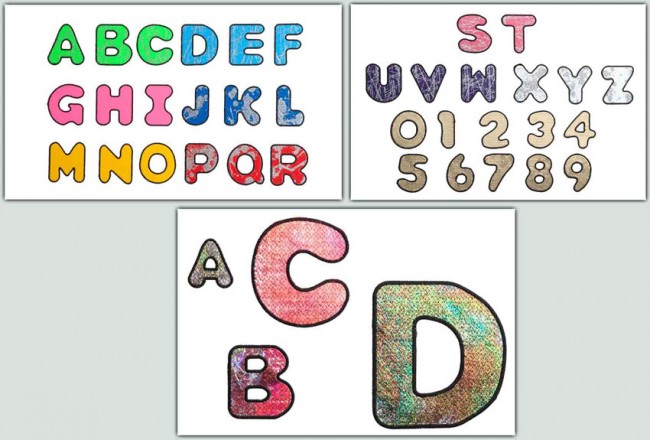 BFC1277 Alphabet Gone Crazy