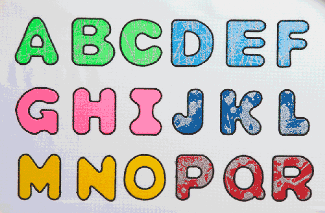 BFC1277 Alphabet Gone Crazy