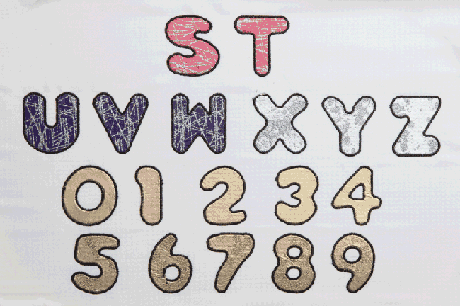 BFC1277 Alphabet Gone Crazy