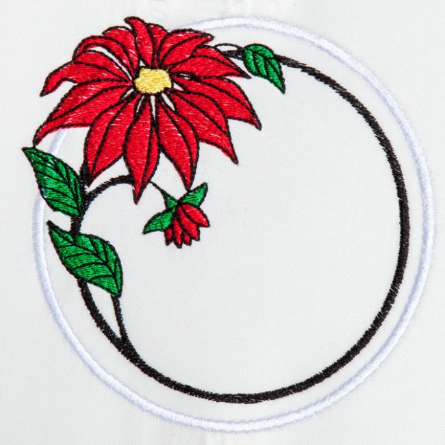 BFC1278 Christmas Quilt Circles