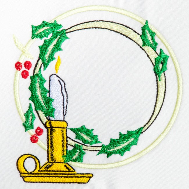 BFC1278 Christmas Quilt Circles