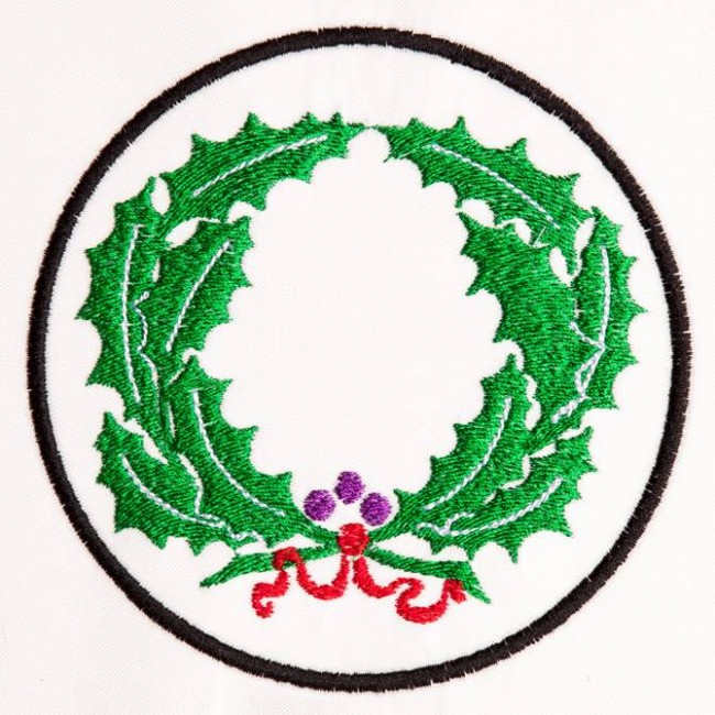 BFC1281 Christmas Quilt Circles II
