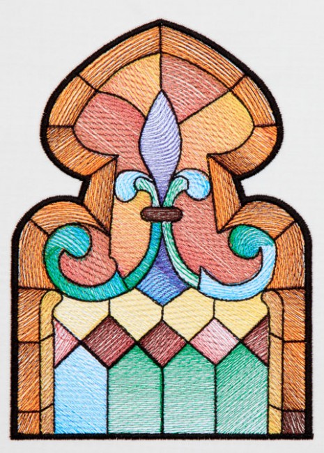 BFC1285 Kentucky Stained Glass Triptych