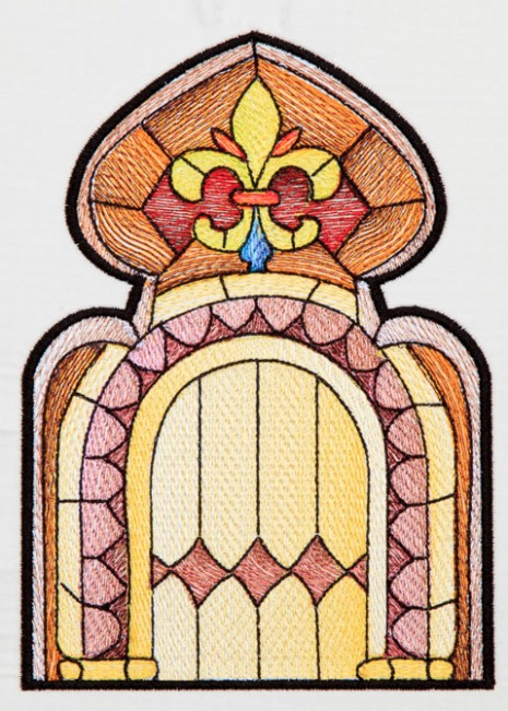 BFC1285 Kentucky Stained Glass Triptych
