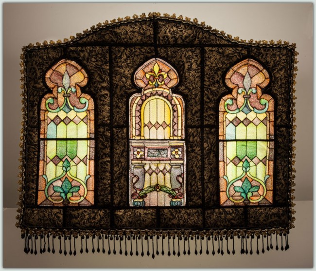 BFC1285 Kentucky Stained Glass Triptych