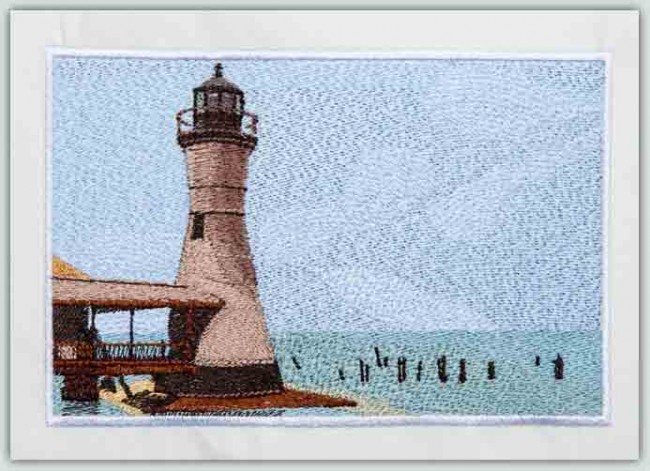 BFC1286 Vintage Lighthouse Postcards