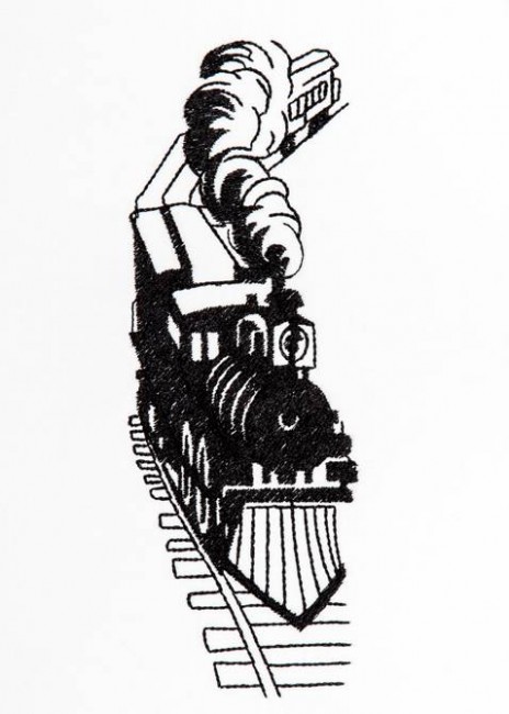 BFC1290 Blackwork - Trains