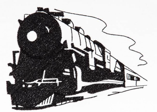 BFC1290 Blackwork - Trains