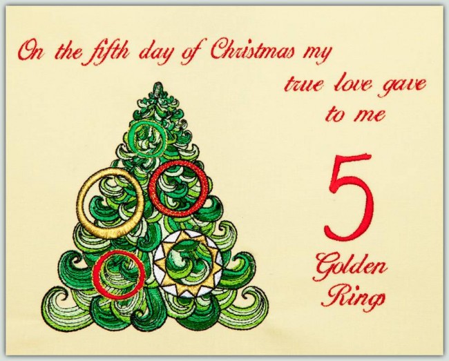 BFC1292 5th Day of Christmas