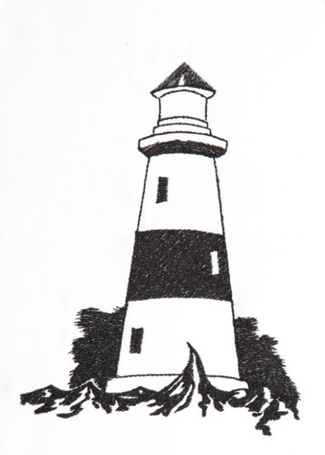 BFC1293 Blackwork Lighthouses