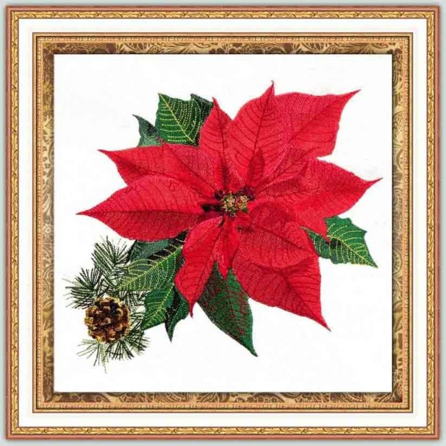 BFC1294 Poinsettia Handbag