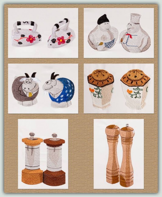 BFC1296 Salt and Pepper Shakers